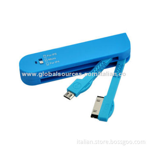 3-in-1 USB data and charging cable for iPhone and Samsung
